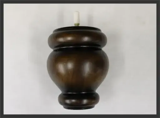  09-0010 - MB-2300 DK Walnut H - 5”, D - 4” 